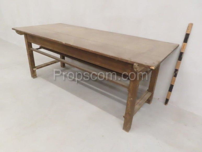 Work table for bakeries, canteens, pubs