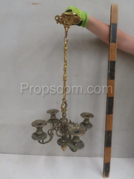 Four-armed chandelier
