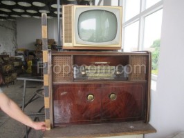 Television, music box