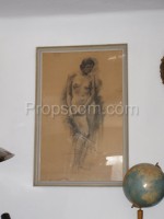 image of a nude woman