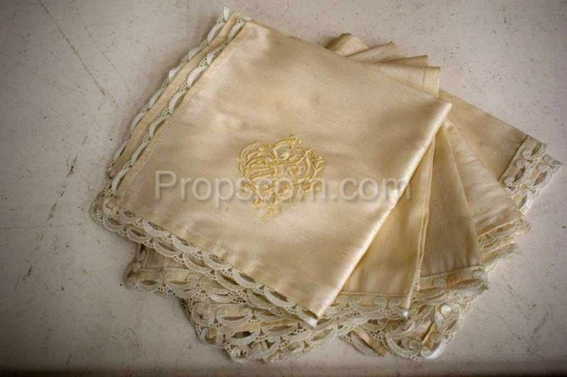 Embroidered handkerchiefs