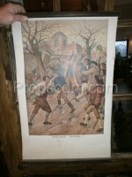 School poster - Peasant storm