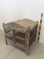 Larger wooden cage 