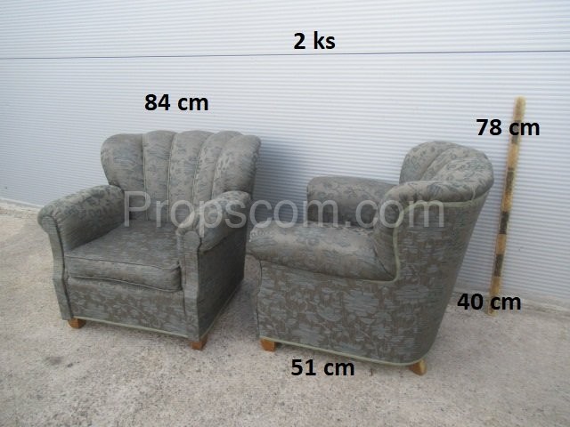 Upholstered armchairs