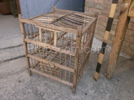 Wooden cage