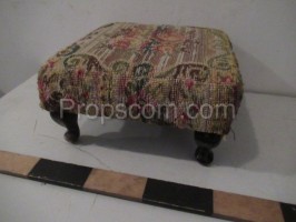 Upholstered footstool