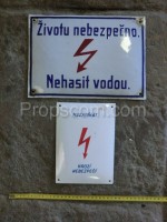 Information signs: Elektro mix