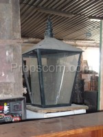 Black glazed lantern