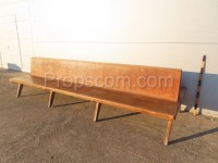 Double-sided bench