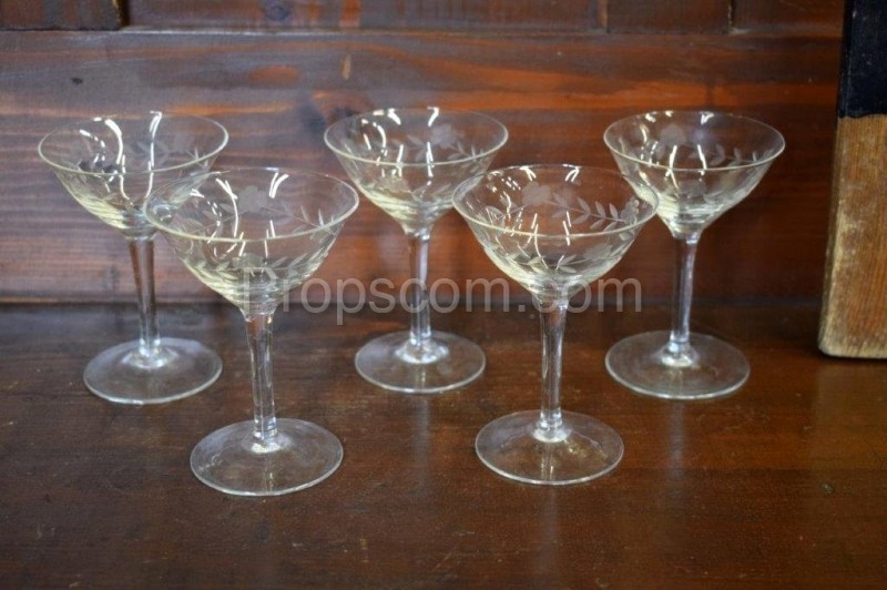 Liqueur glasses