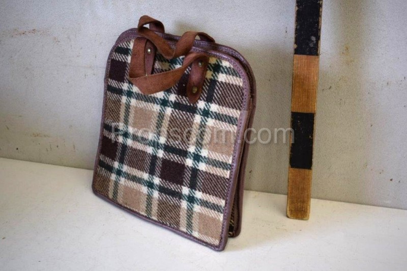 Flannel bag