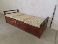 Wooden bed