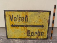 German traffic sign