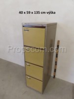 Metal filing cabinet