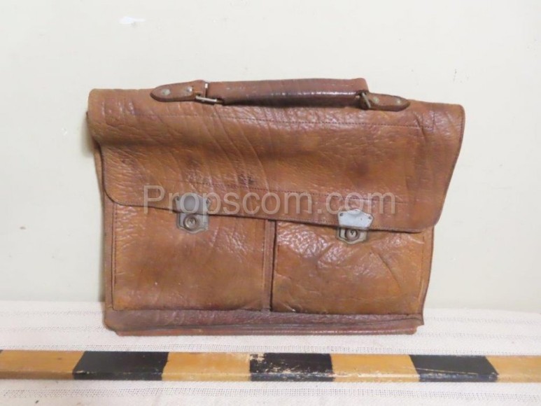 Leather briefcase