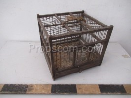square wire cage