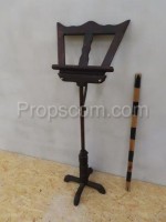 Music stand carved