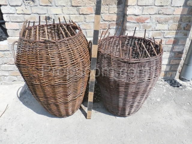 Large wicker containers