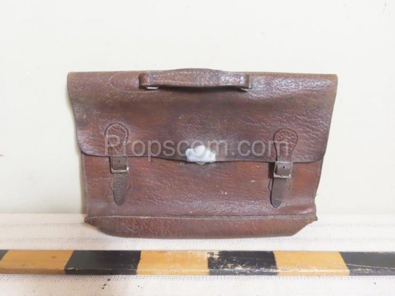 Leather briefcase