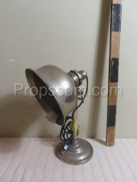 Chrome table lamp