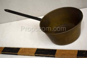 Brass saucepan