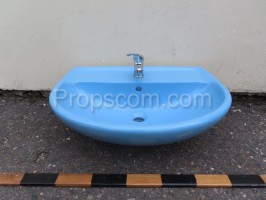 Washbasin blue