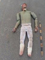 Dummies for action and war scenes