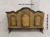 Sideboard upper part