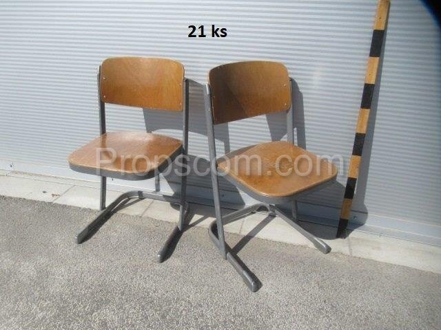 Školní lavice a židle celý set