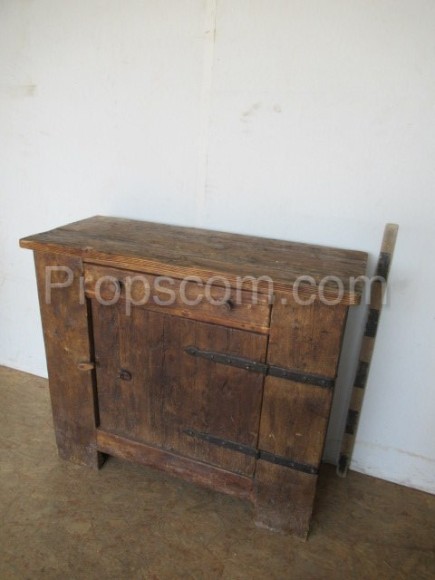 wooden chest of drawers massive