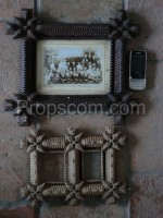 Photos and ornate frames