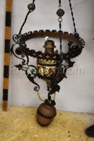 Kerosene chandelier