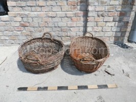 Wicker baskets collection