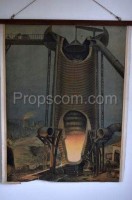 School poster - Blast furnace