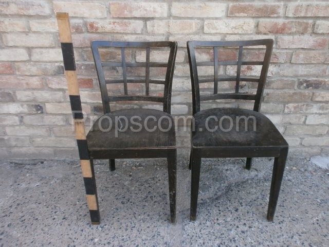 Wooden chairs