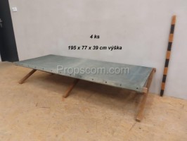 Military folding bed
