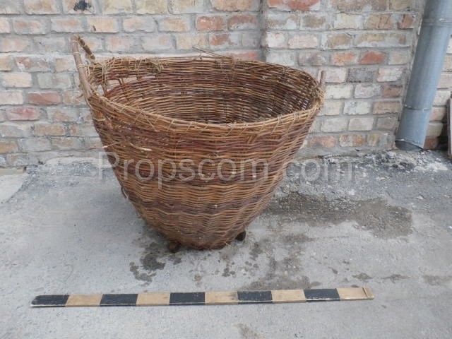 Large collection wicker basket