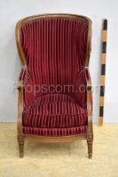 Upholstered armchair