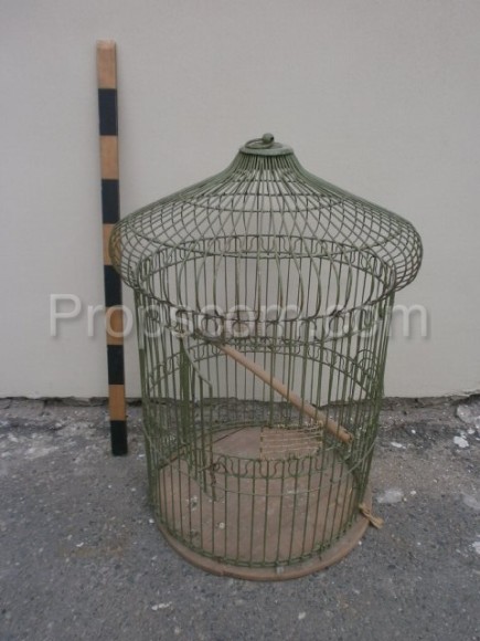 Round hanging cage