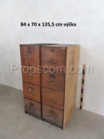 File cabinet with drawers