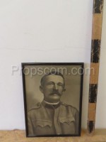 Photo of a man in a frame