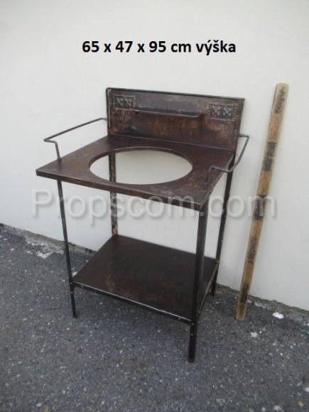 Dressing table for hygiene