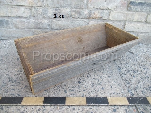 Wooden trough