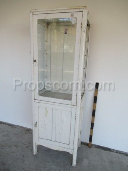 White cabinet glazed High