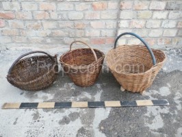 Wicker baskets collection