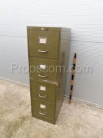 Metal filing cabinet