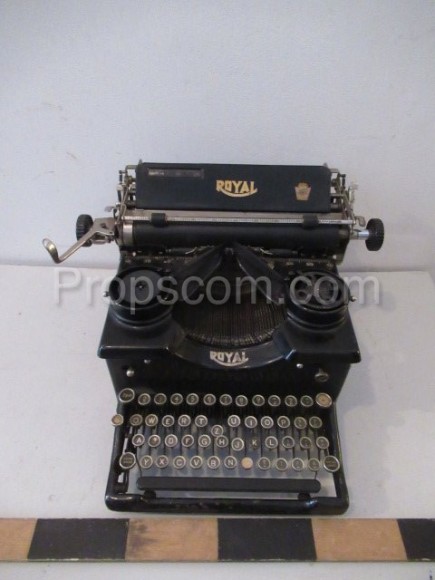 Königliche Schreibmaschine