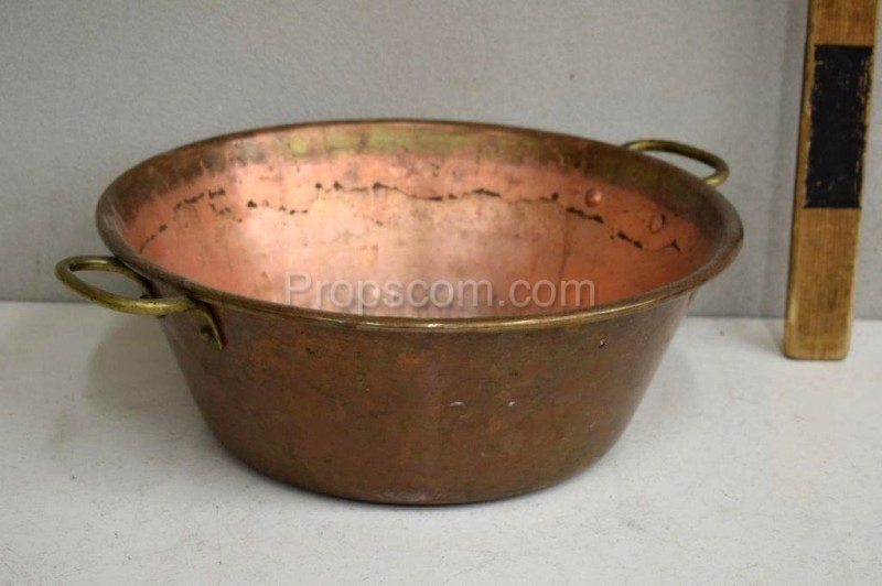 Copper casserole