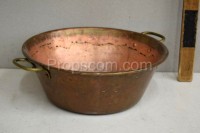 Copper casserole