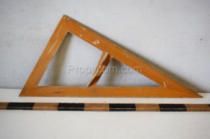Right-angled school triangle